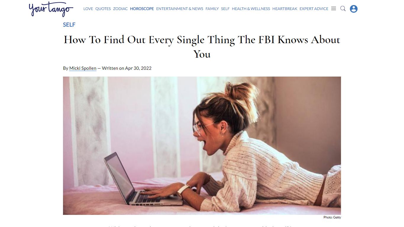 How To Find Out What Is In Your FBI File | YourTango